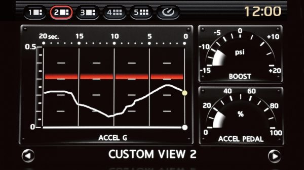 Nissan GT-R Multifunction Display Custom View02